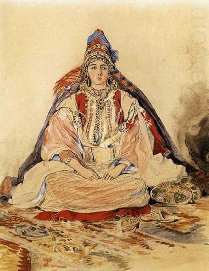 Eugene Delacroix Jewish Bride china oil painting image